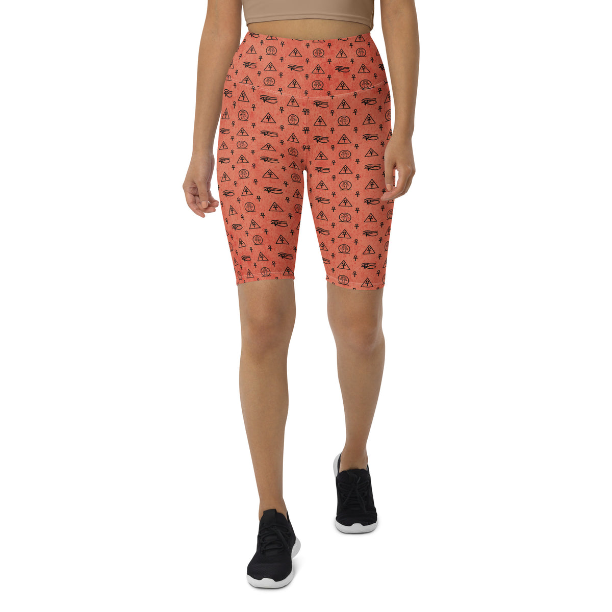 Ankh Awakening Women's Biker Shorts AWB-O2