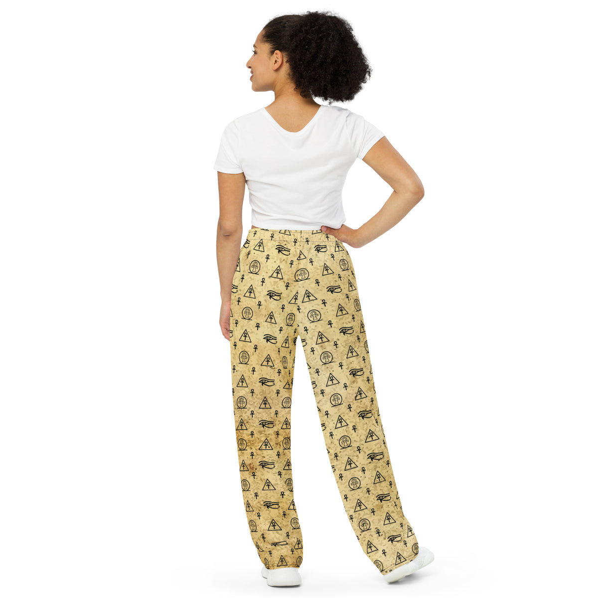 All-over print Unisex Wide-Leg Pants