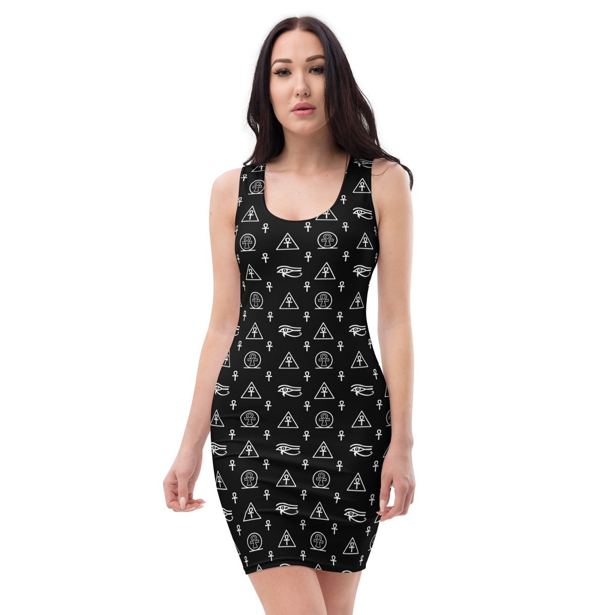 Ankh Awakening Sublimation Cut & Sew Dress - ASCD-049