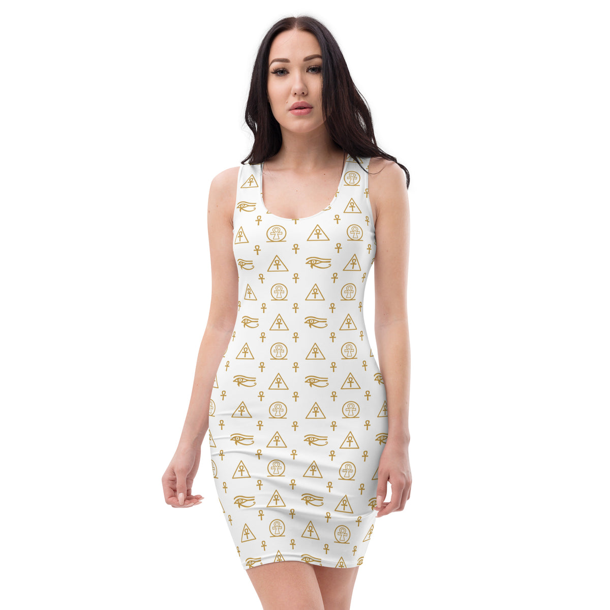 Ankh Awakening Sublimation Cut & Sew Dress - ASCD-051