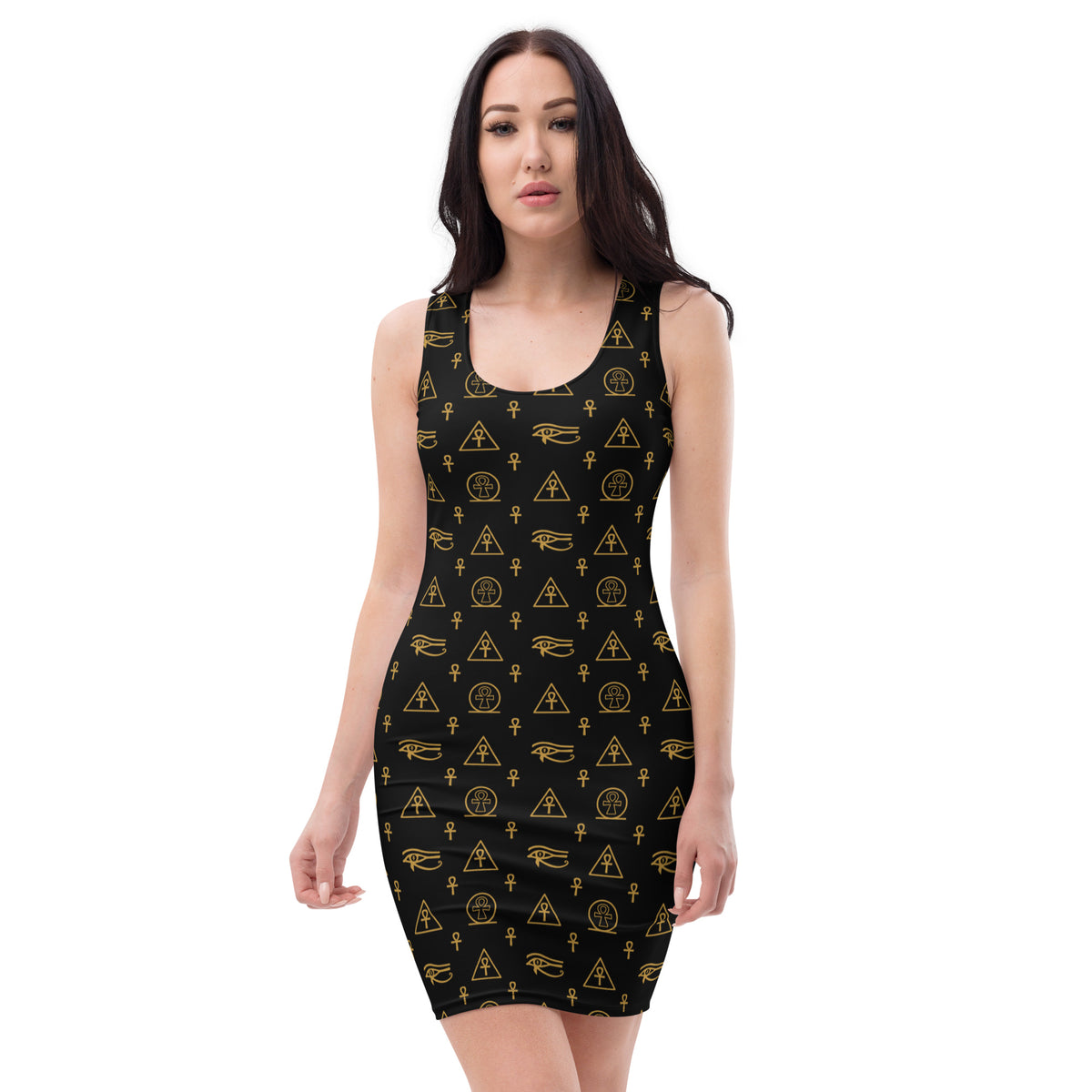 Ankh Awakening Sublimation Cut & Sew Dress - ASCD-053