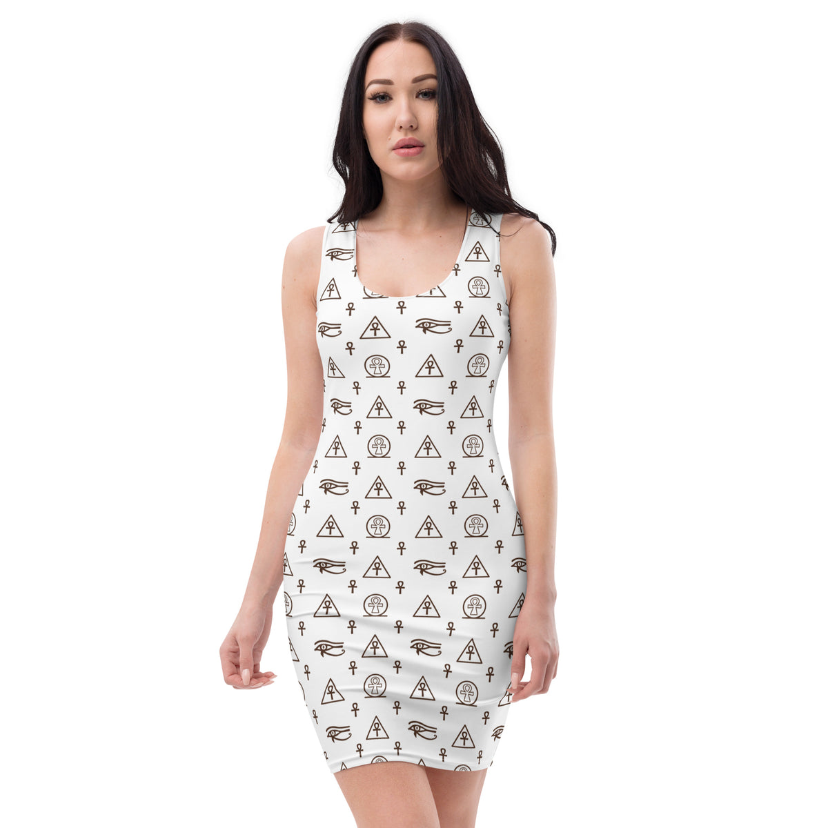 Ankh Awakening Sublimation Cut & Sew Dress - ASCD-054