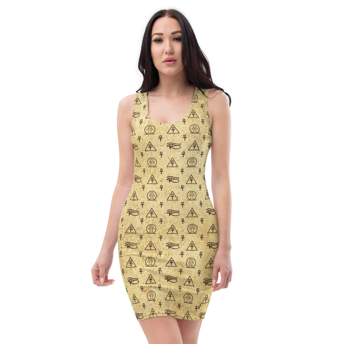 Ankh Awakening Sublimation Cut & Sew Dress - ASCD-055