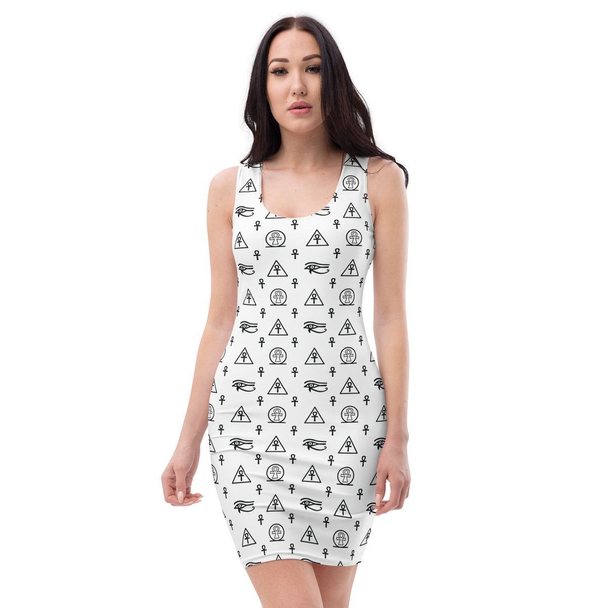 Ankh Awakening Sublimation Cut & Sew Dress - ASCD-057