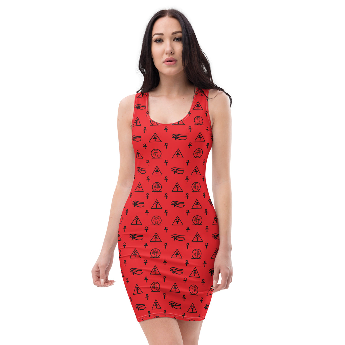 Ankh Awakening Sublimation Cut & Sew Dress - ASCD-058