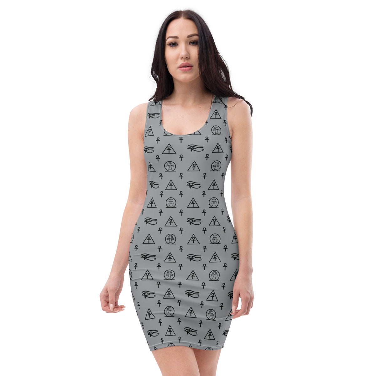 Ankh Awakening Sublimation Cut & Sew Dress - ASCD-059