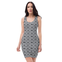 Ankh Awakening Sublimation Cut & Sew Dress - ASCD-059