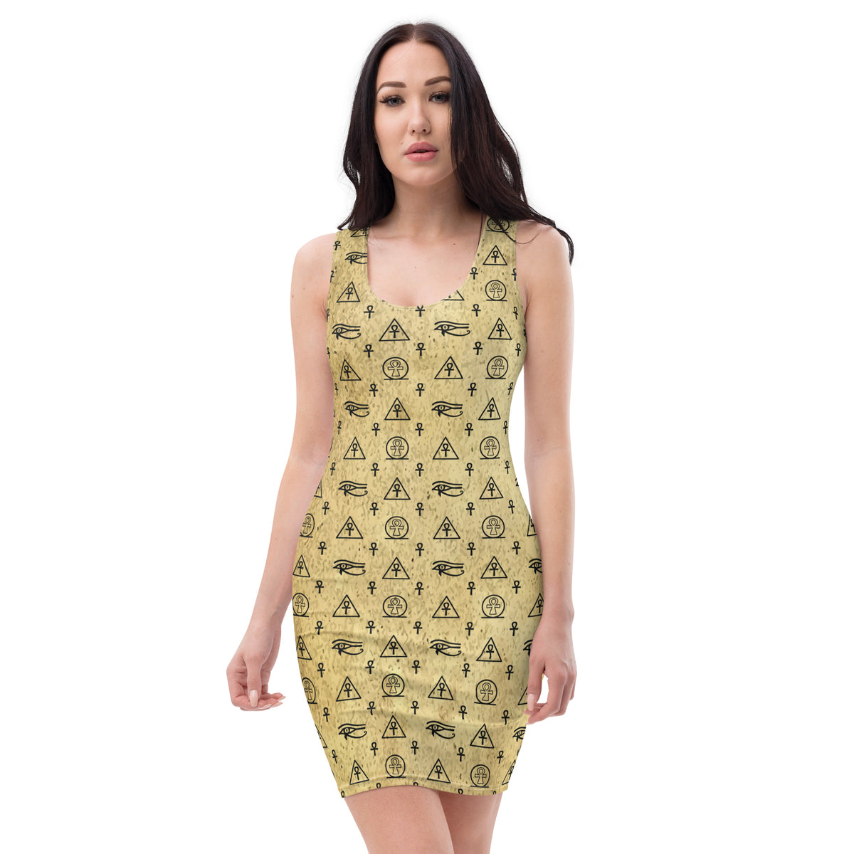 Ankh Awakening Sublimation Cut & Sew Dress - ASCD-063