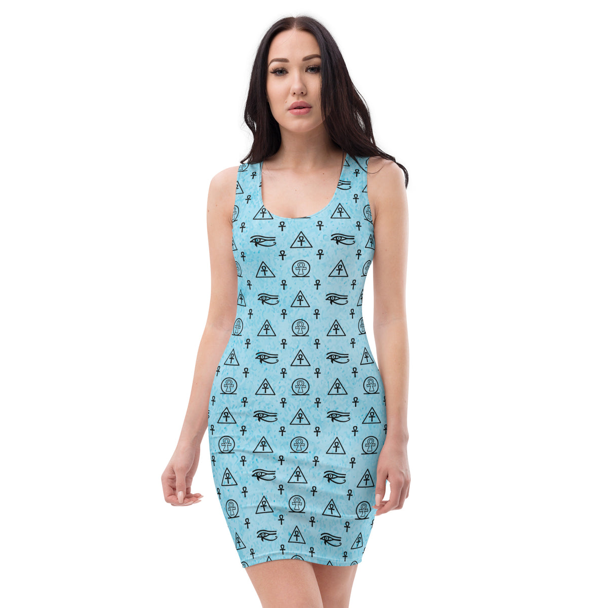 Ankh Awakening Sublimation Cut & Sew Dress - ASCD-064