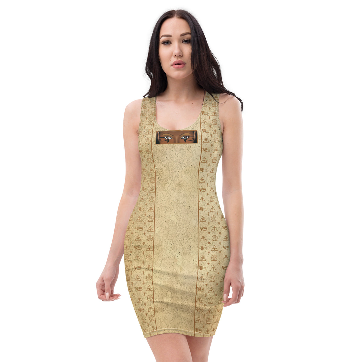 Ankh Awakening Sublimation Cut & Sew Dress - ASCD-095