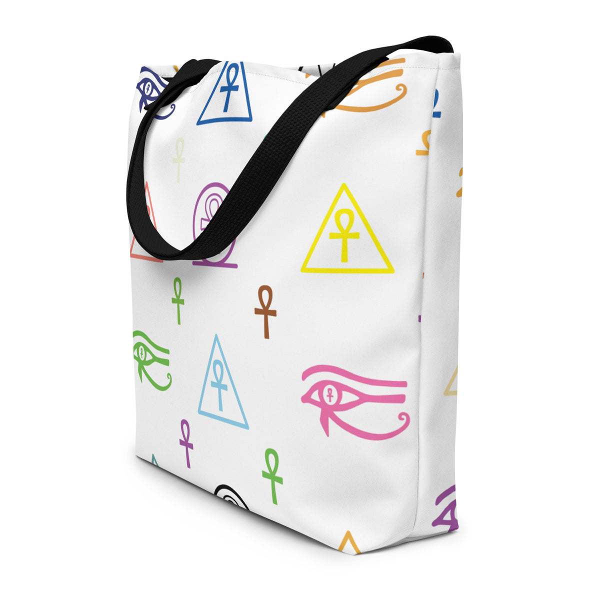 Ankh Awakening All-Over Print Large Tote Bag ALT-01