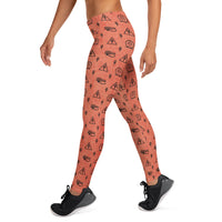 Ankh Awakening Women's All Over Print Legging AOP-02