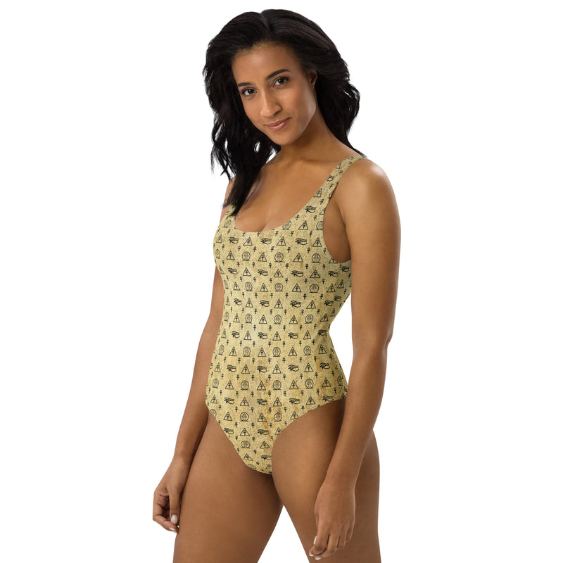 Ankh Awakening One-Piece Swimsuit - AAOS-03