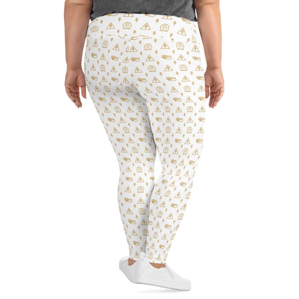 Ankh Awakening Women's Plus Size Legging AOP-05