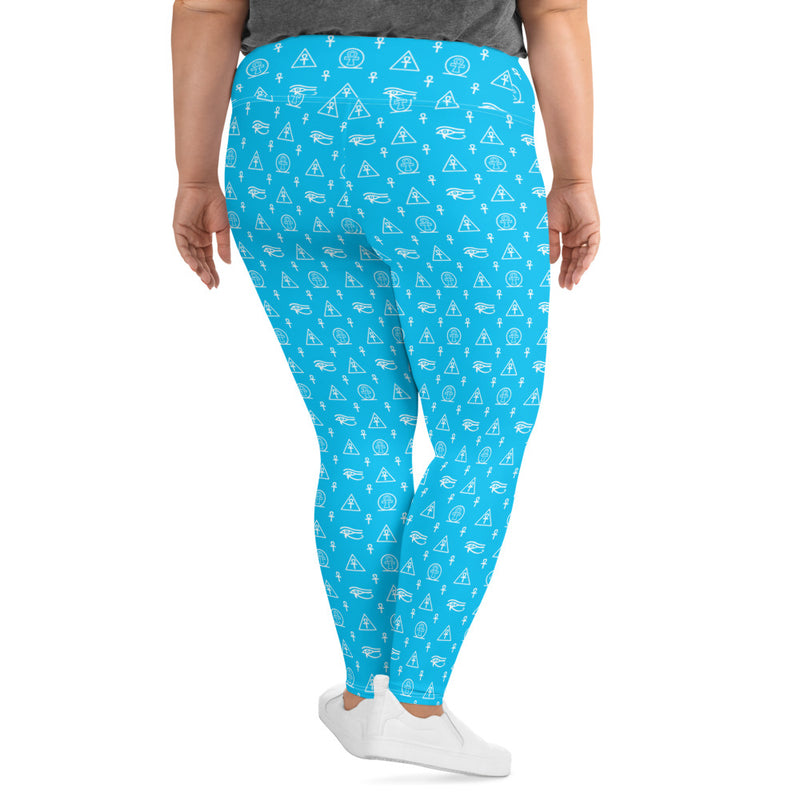 Ankh Awakening Women's Plus Size Legging AOP-06