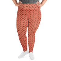 Ankh Awakening Women's Plus Size Legging AOP-02