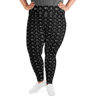 Ankh Awakening Women's Plus Size Legging AOP-03