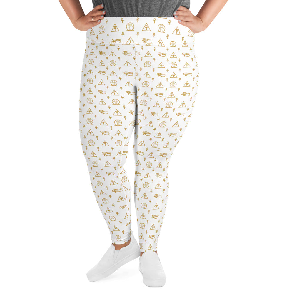 Ankh Awakening Women's Plus Size Legging AOP-05