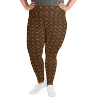 Ankh Awakening Women's Plus Size Legging AOP-09