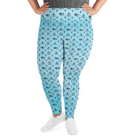 Ankh Awakening Women's Plus Size Legging AOP-012