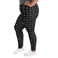 Ankh Awakening Women's Plus Size Legging AOP-08