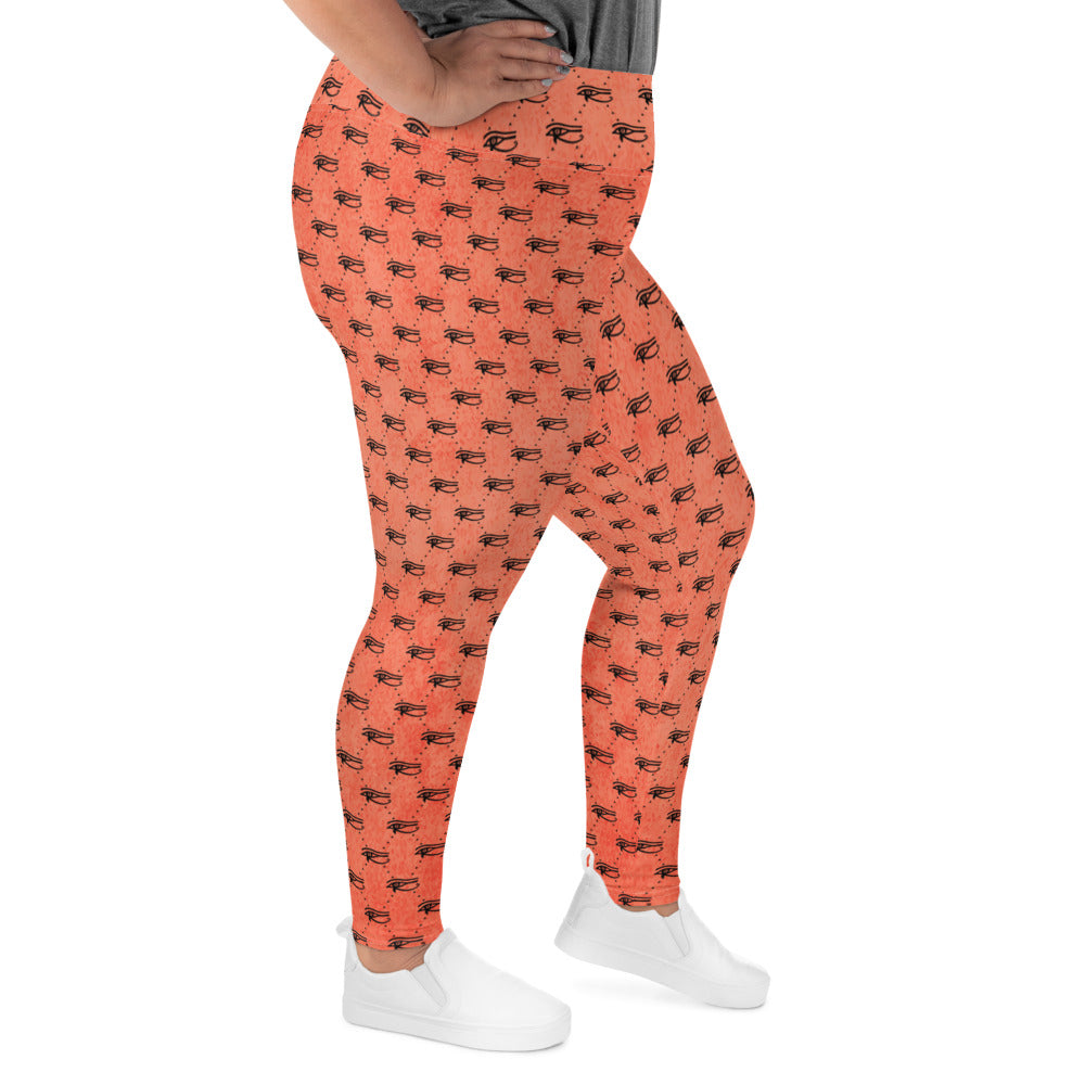 Ankh Awakening Women's Plus Size Legging AOP-001