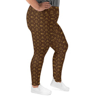 Ankh Awakening Women's Plus Size Legging AOP-09