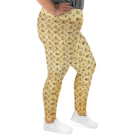 Ankh Awakening Women's Plus Size Legging AOP-010