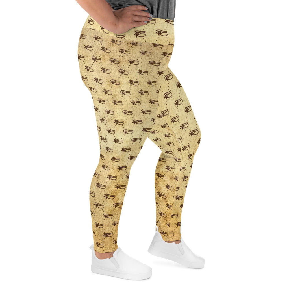 Ankh Awakening Women's Plus Size Legging AOP-019