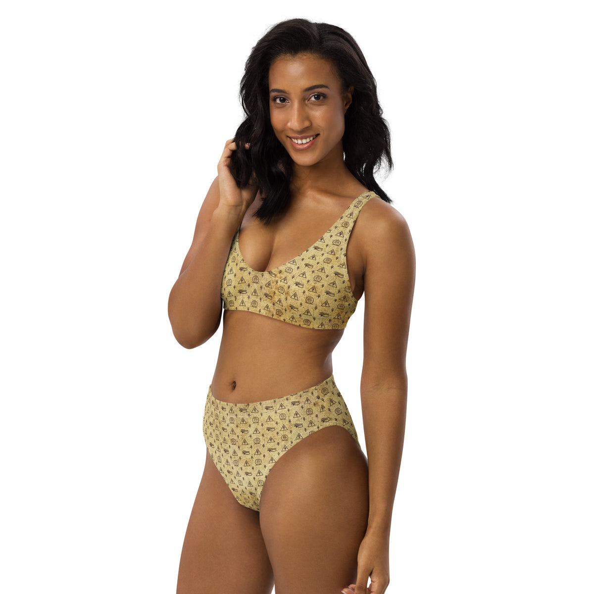 Ankh Awakening Recycled High-Waisted Bikini ARH-034