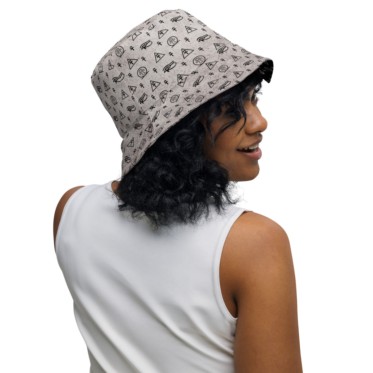 Ankh Awakening Reversible Bucket Hat - ARH-06