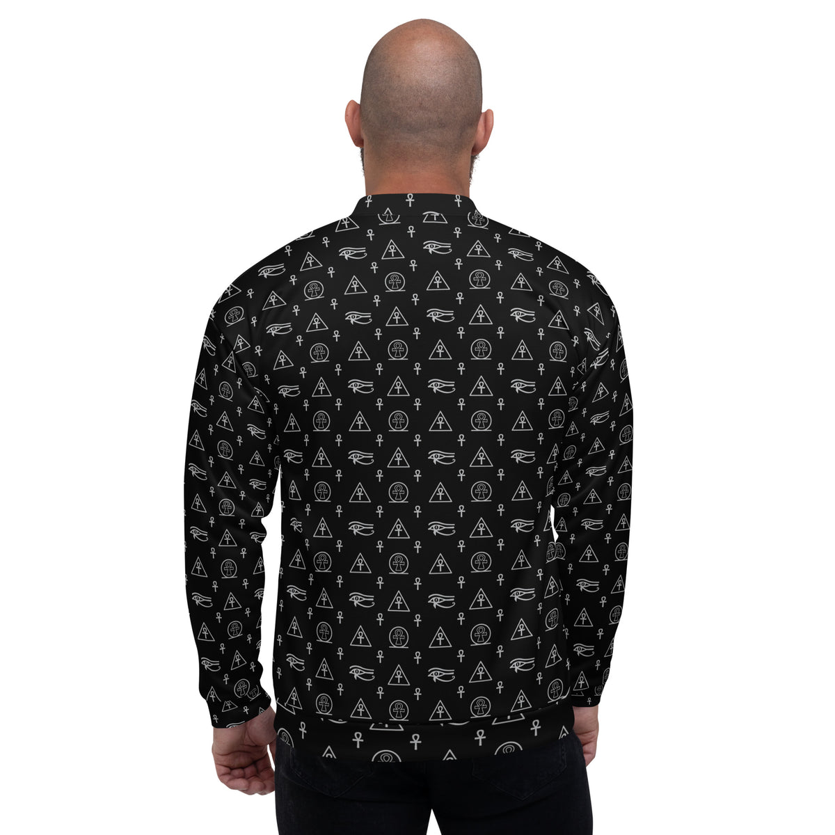 Ankh Awakening Unisex Bomber Jacket - ABJ-018