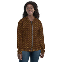 Ankh Awakening Women's Bomber Jacket - ABJ-019