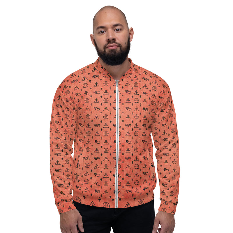 Ankh Awakening Unisex Bomber Jacket - ABJ-022