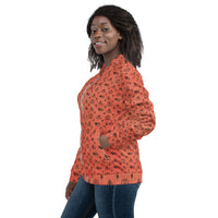 Ankh Awakening Women's Bomber Jacket - ABJ-022