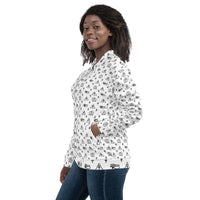 Ankh Awakening Women's Bomber Jacket - ABJ-023