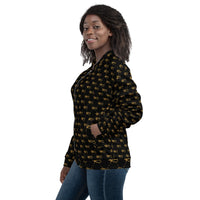 Ankh Awakening Women's Bomber Jacket - ABJ-07