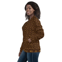 Ankh Awakening Women's Bomber Jacket - ABJ-019