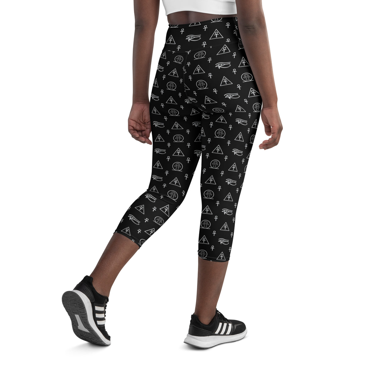 Ankh Awakening Women's Yoga Capri Legging AWY-03