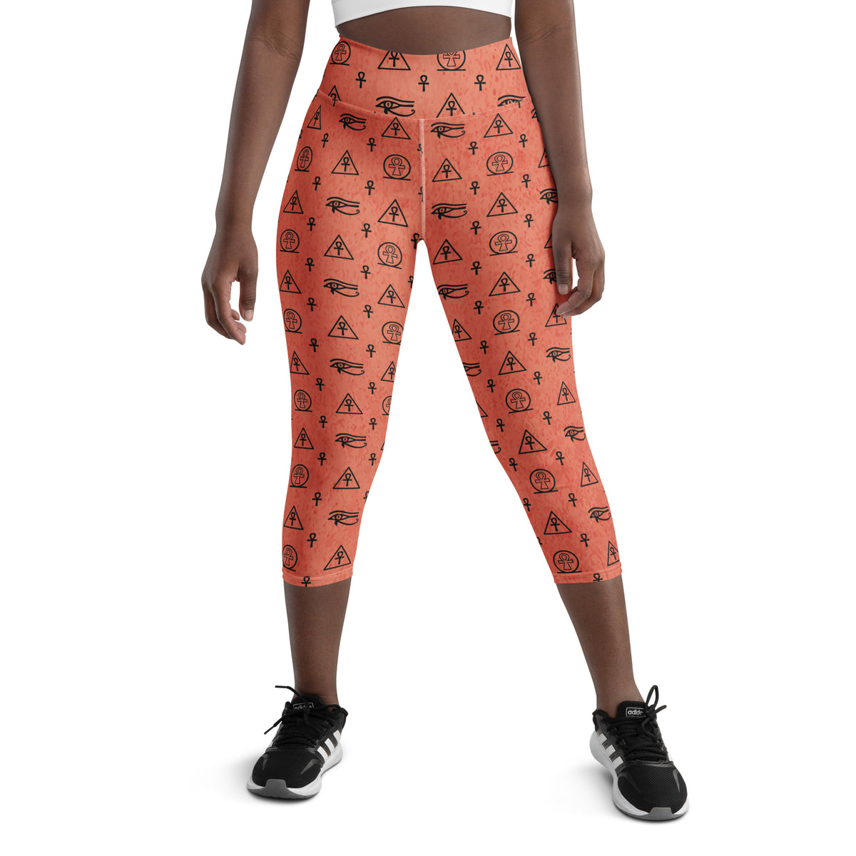 Ankh Awakening Women's Yoga Capri Legging AWY-02