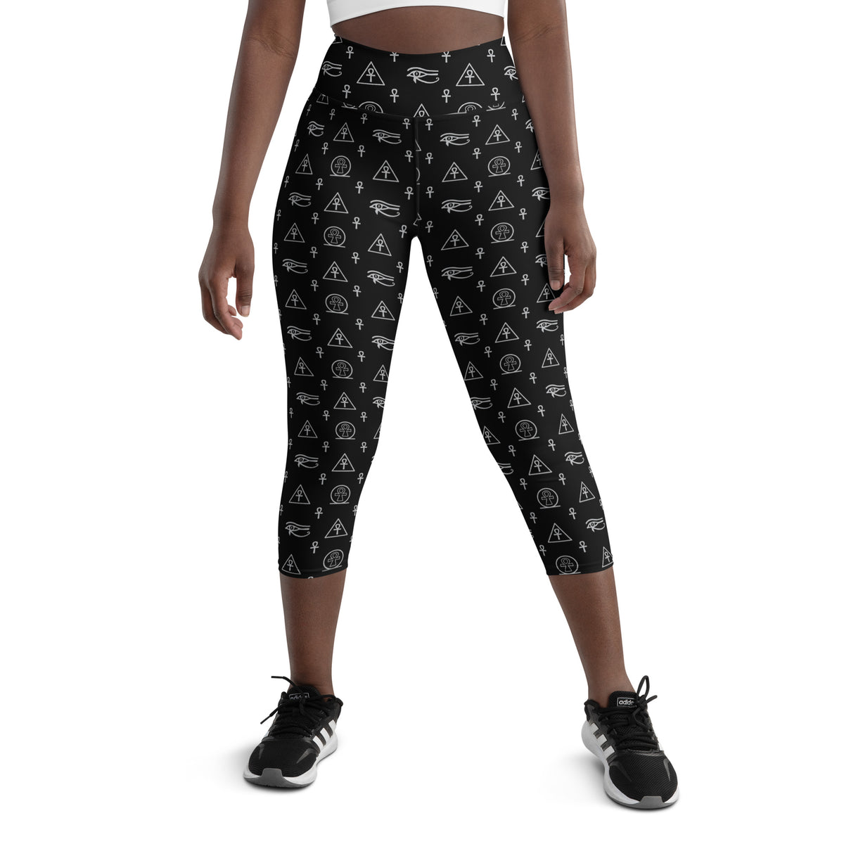 Ankh Awakening Women's Yoga Capri Legging AWY-03