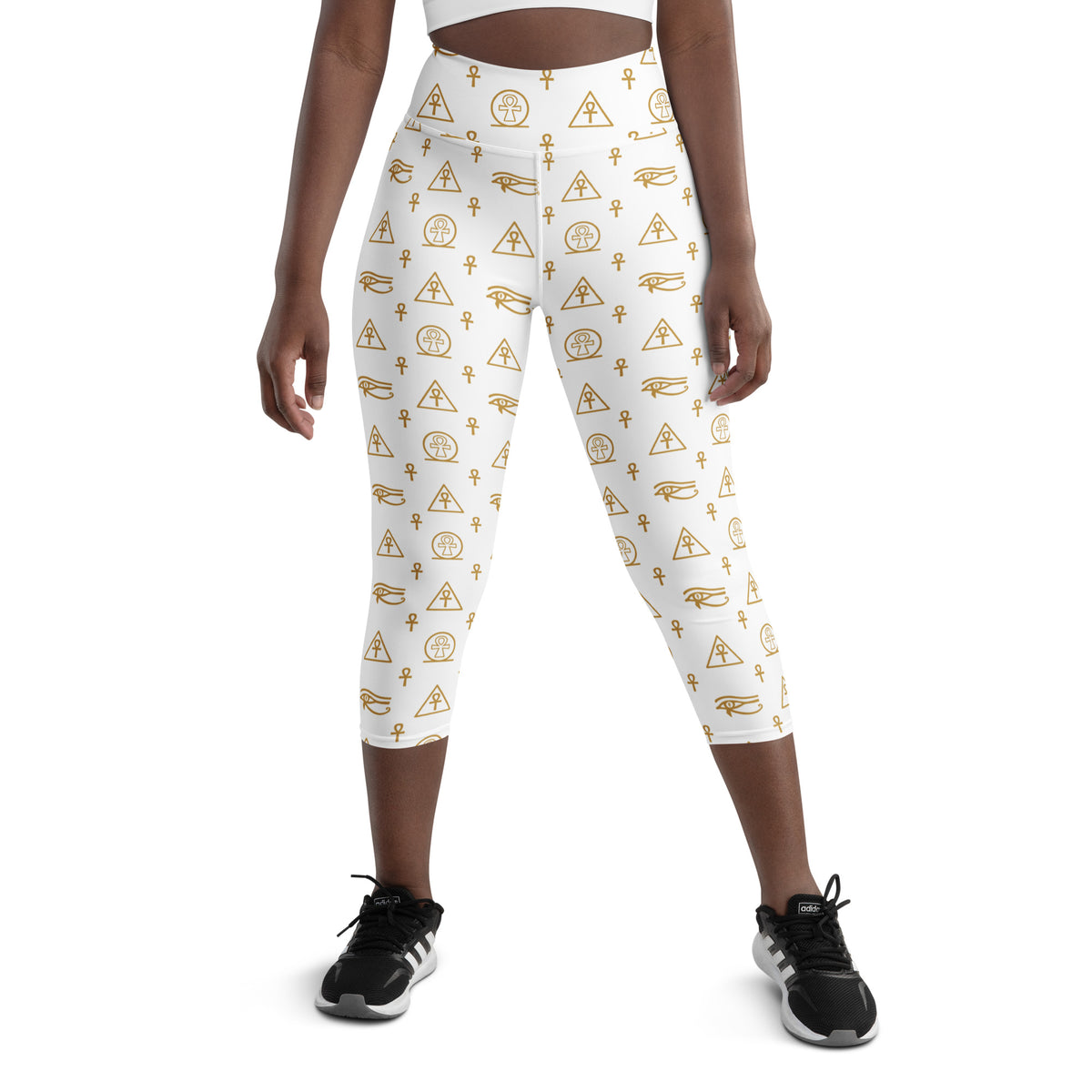 Ankh Awakening Women's Yoga Capri Legging AWY-05