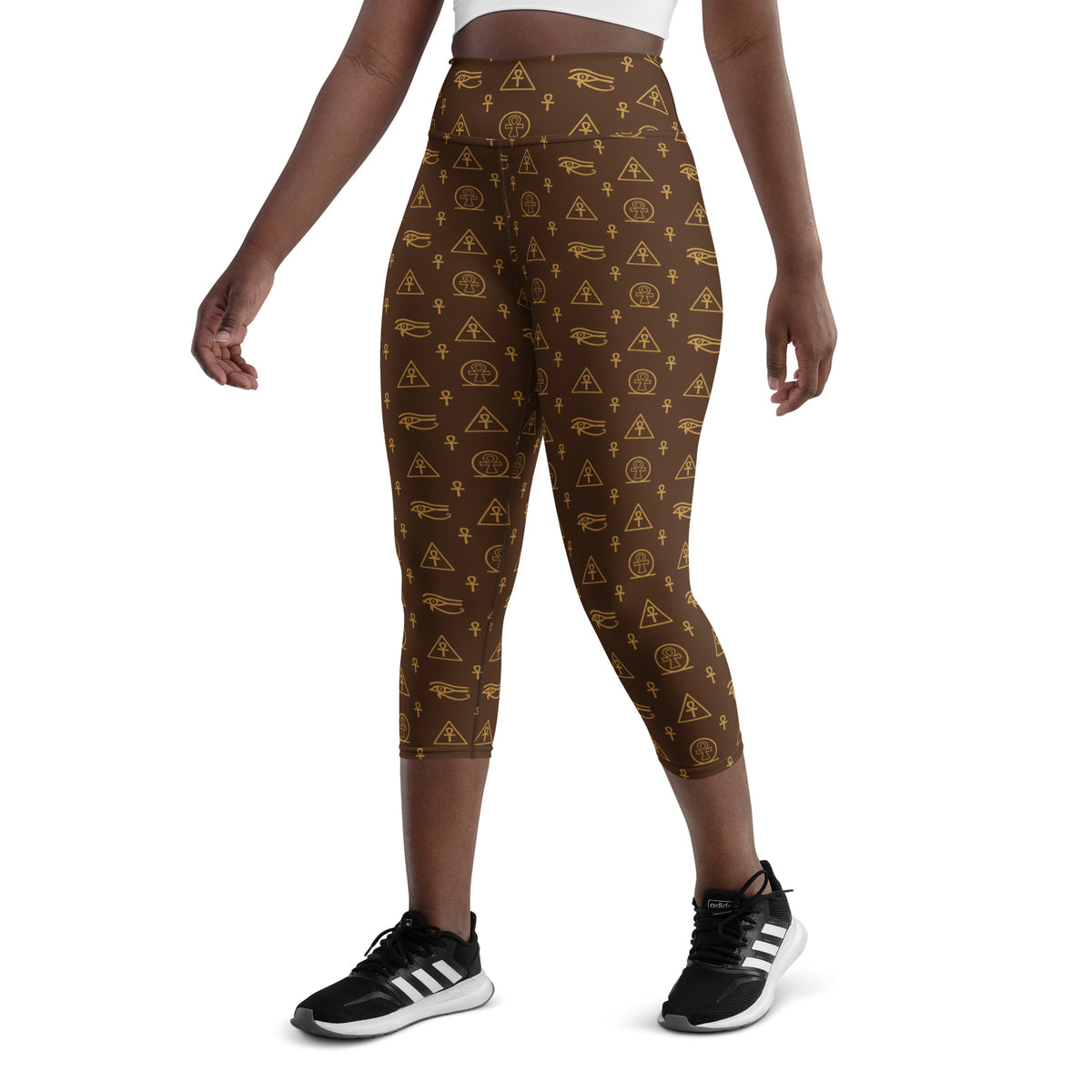 Ankh Awakening Women's Yoga Capri Legging AWY-09