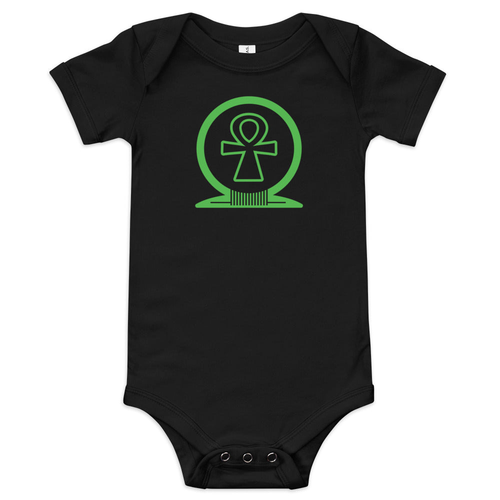 Ankh Awakening Baby Short Sleeve One Piece ABO-06