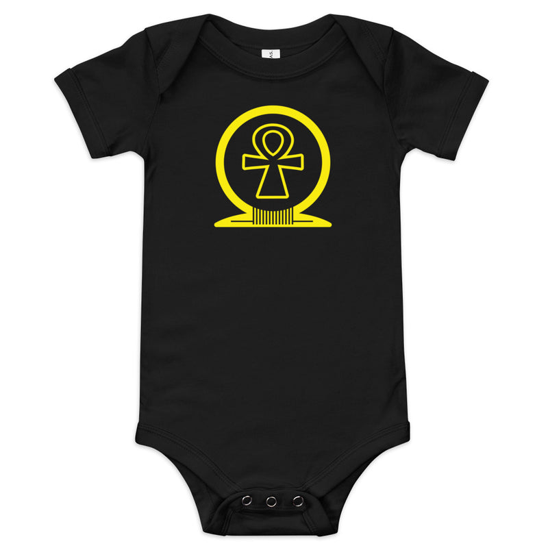 Ankh Awakening Baby Short Sleeve One Piece ABO-011