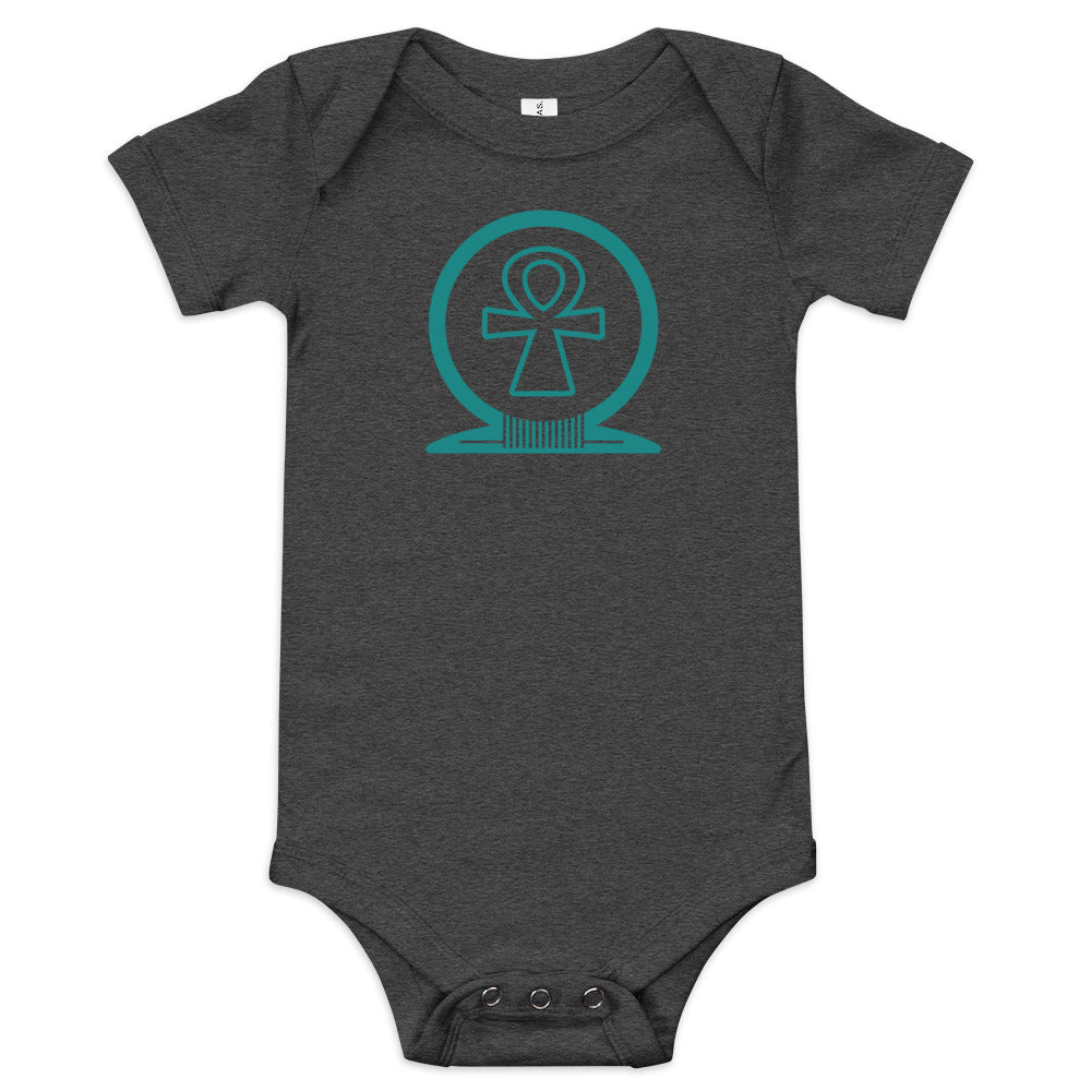 Ankh Awakening Baby Short Sleeve One Piece ABO-07