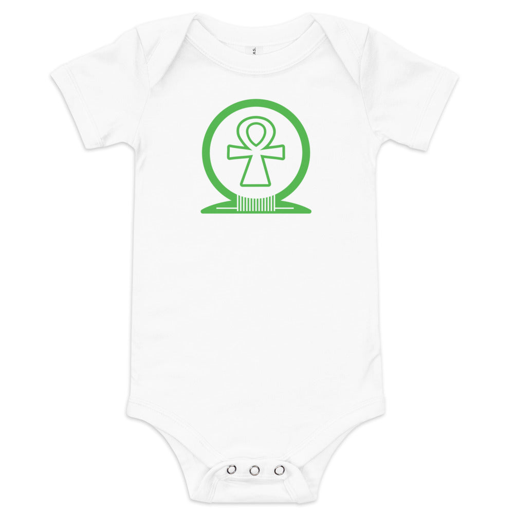 Ankh Awakening Baby Short Sleeve One Piece ABO-06