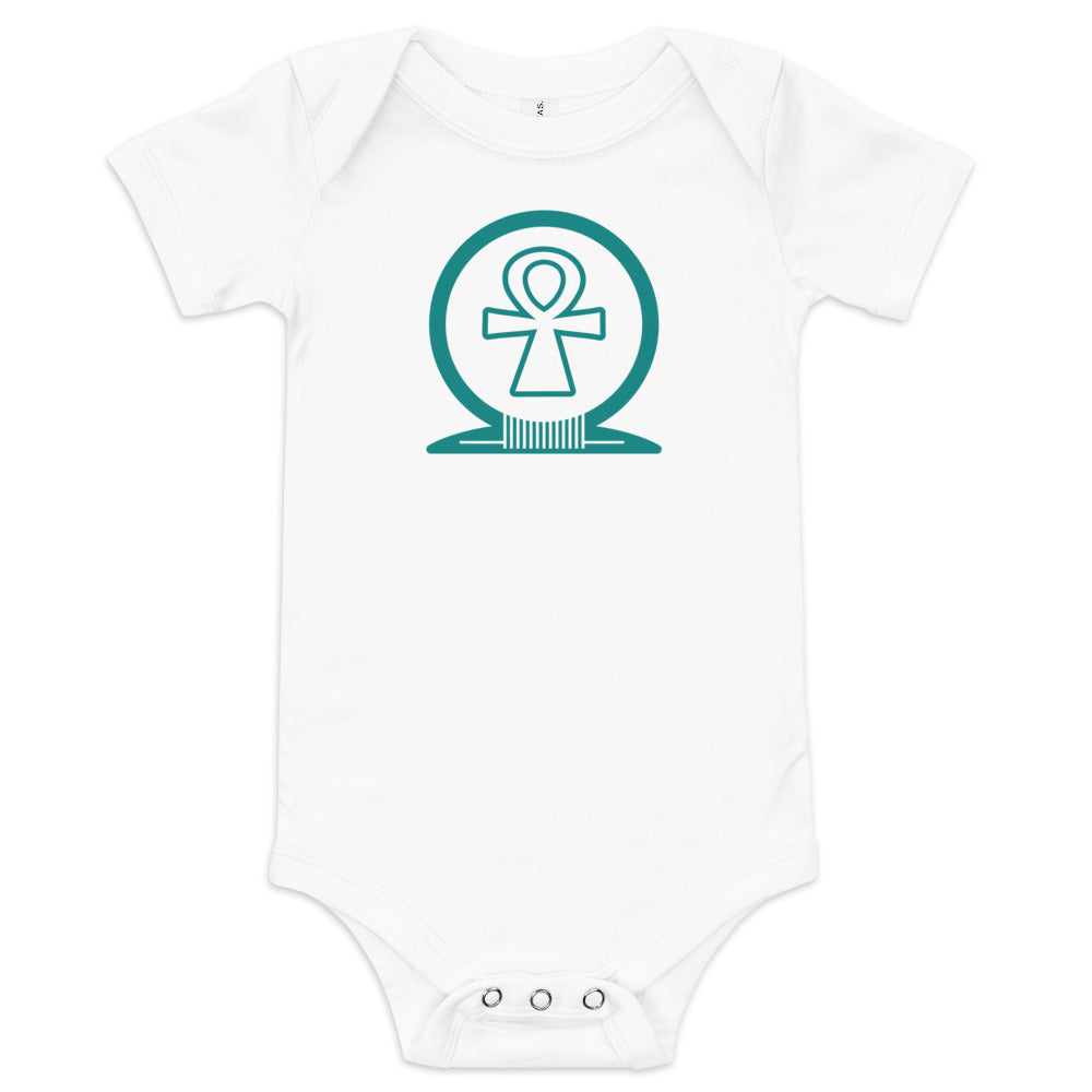 Ankh Awakening Baby Short Sleeve One Piece ABO-07