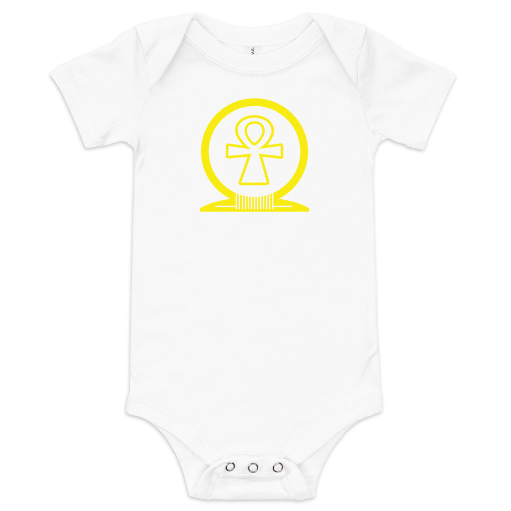 Ankh Awakening Baby Short Sleeve One Piece ABO-011