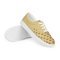 Ankh Awakening Men’s Lace-Up Canvas Shoes - AMS-040